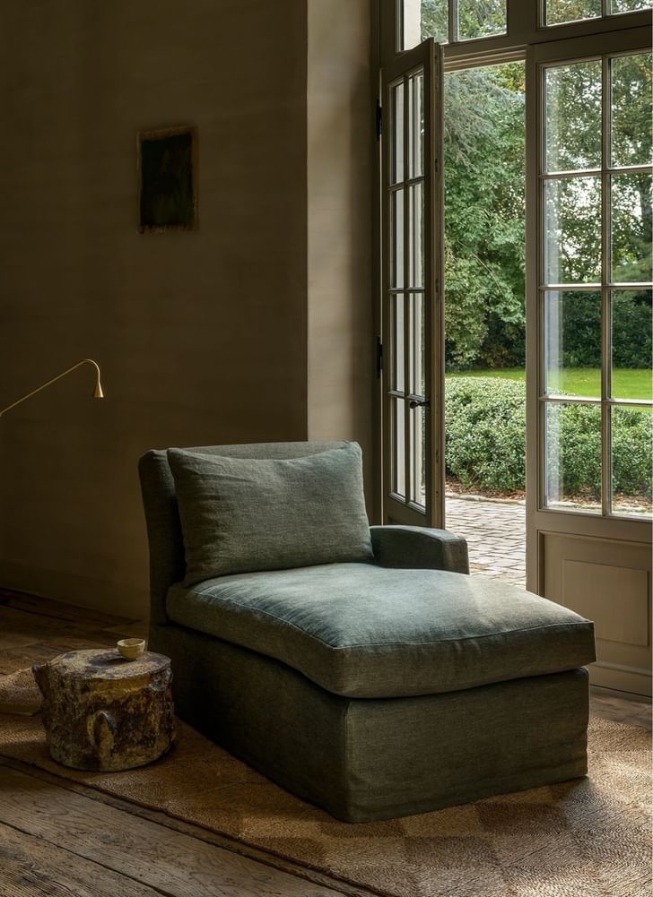 Collett Victor Olivia Chaise Lounge Loose Seat