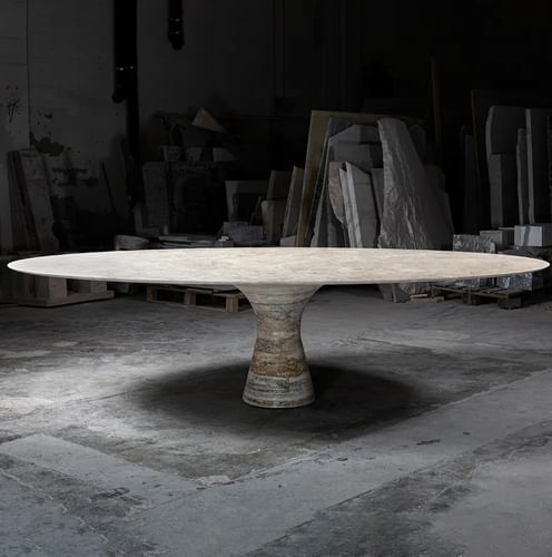 Alinea Angelo M Oval Marble Table copy