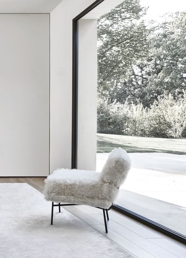 Arflex Elettra Fur Armchair