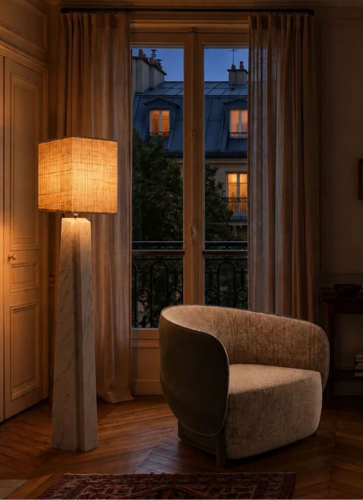 Atelier Tortil Shell Floor Lamp