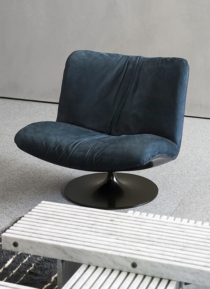 Baxter Marilyn Bergere Swivel Lounge Chair