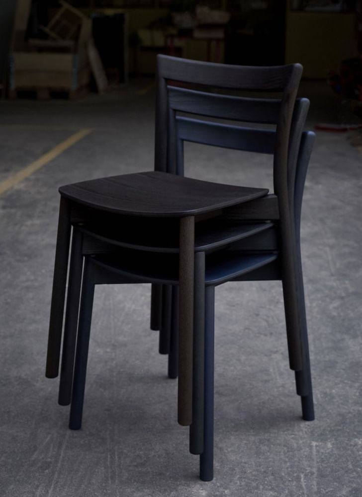 Gemla Nordic Dining Stacking Chair
