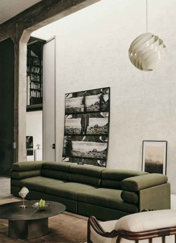 Gubi Elogio Sofa System 3 Seater