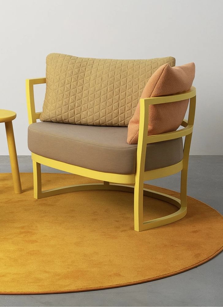 DUM Wagner Chair Yellow