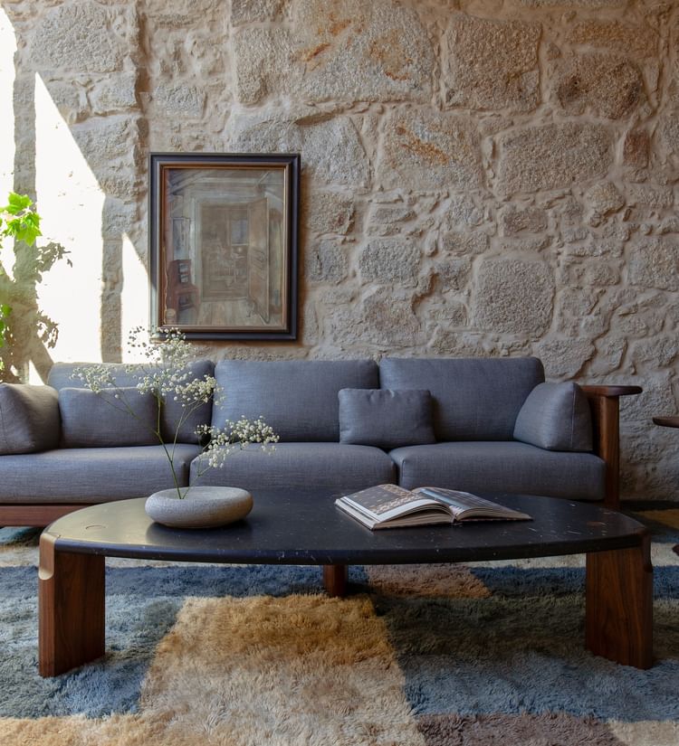 De La Espada twenty five marble coffee table