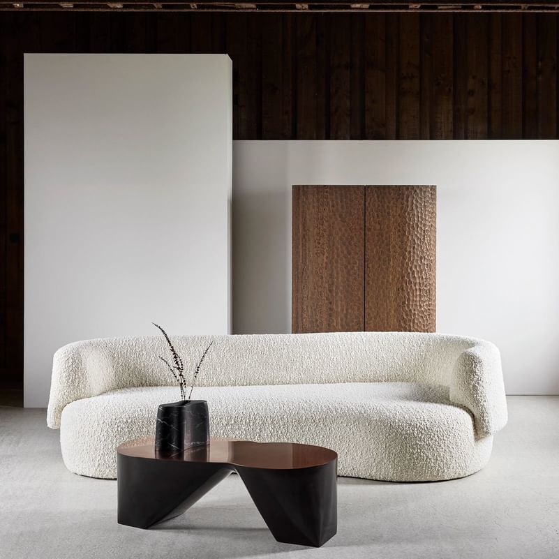FAO Sofa Collection Particuliere Christophe Delcourt White Boucle
