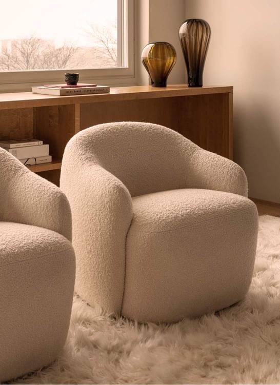 Fogia Barba Club Chair Swivel