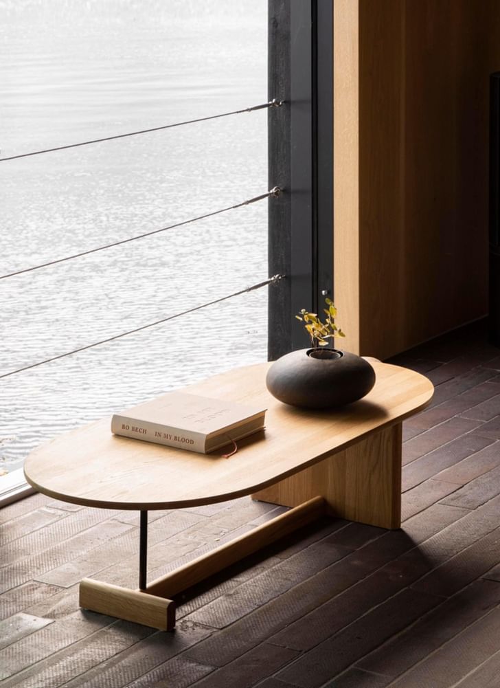 Fogia Koku Sofa Table Oval Haute Living