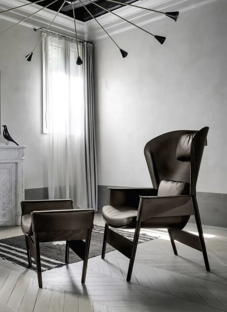 Frag Heta Bergere Lounge Armchair