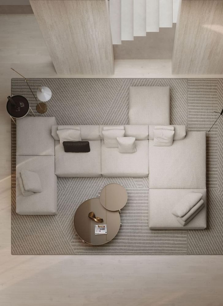 Frigerio Miller Double Sofa System