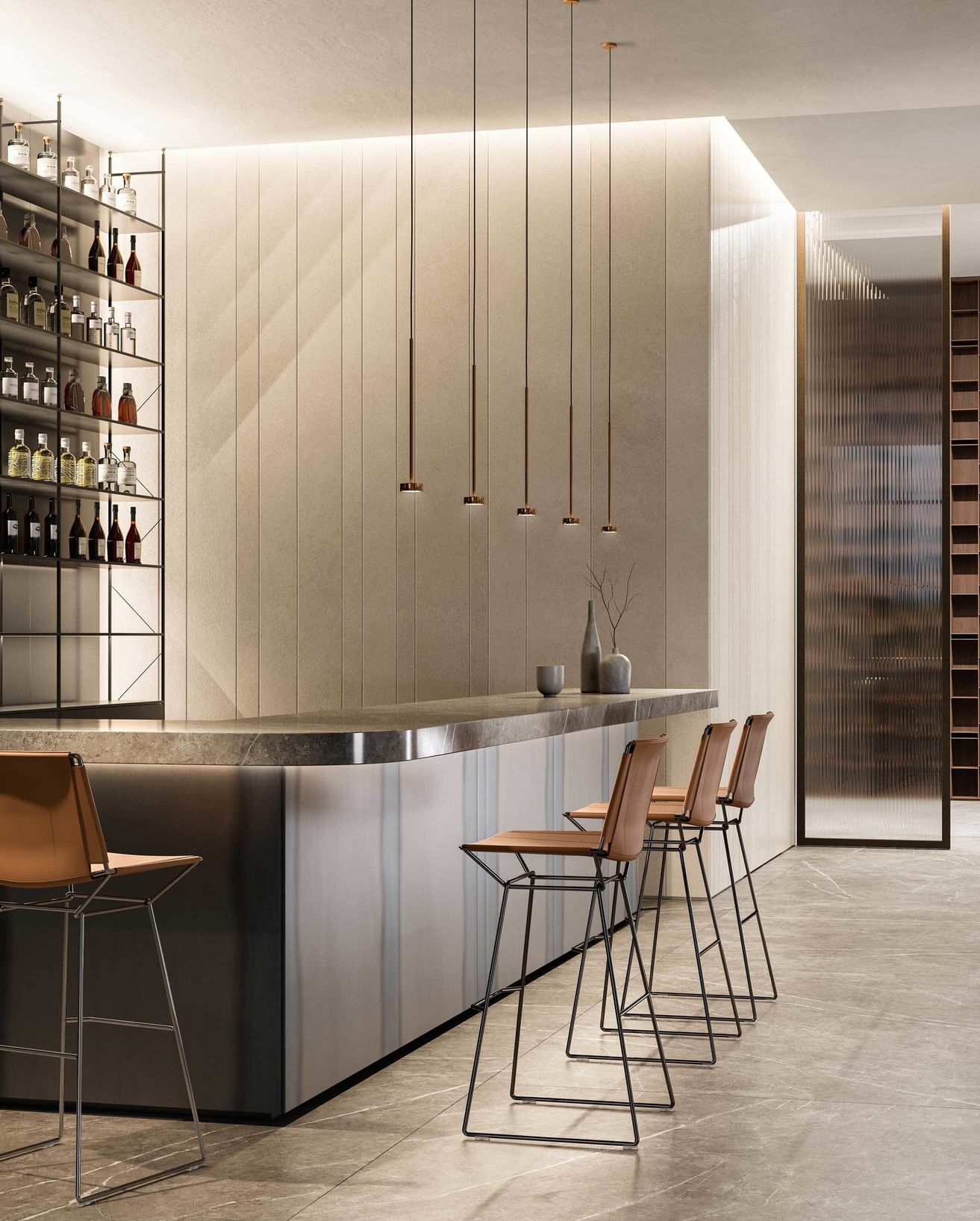 MDF Italia Contract Hospitality Bar Seating