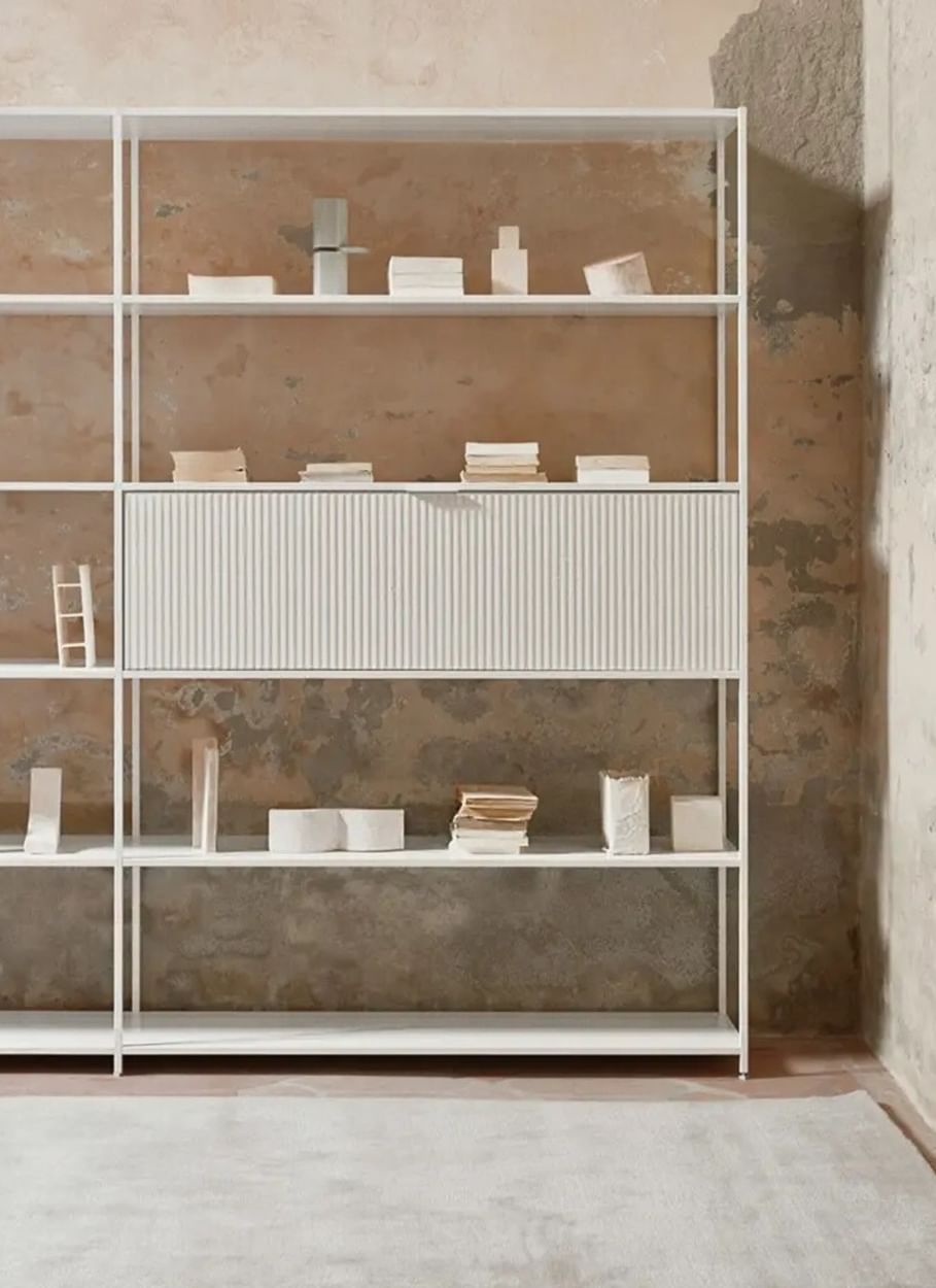MDF Italia Minima 3 0 Shelf White