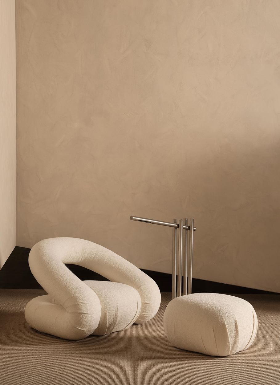MDF Italia Peggy Armchair White