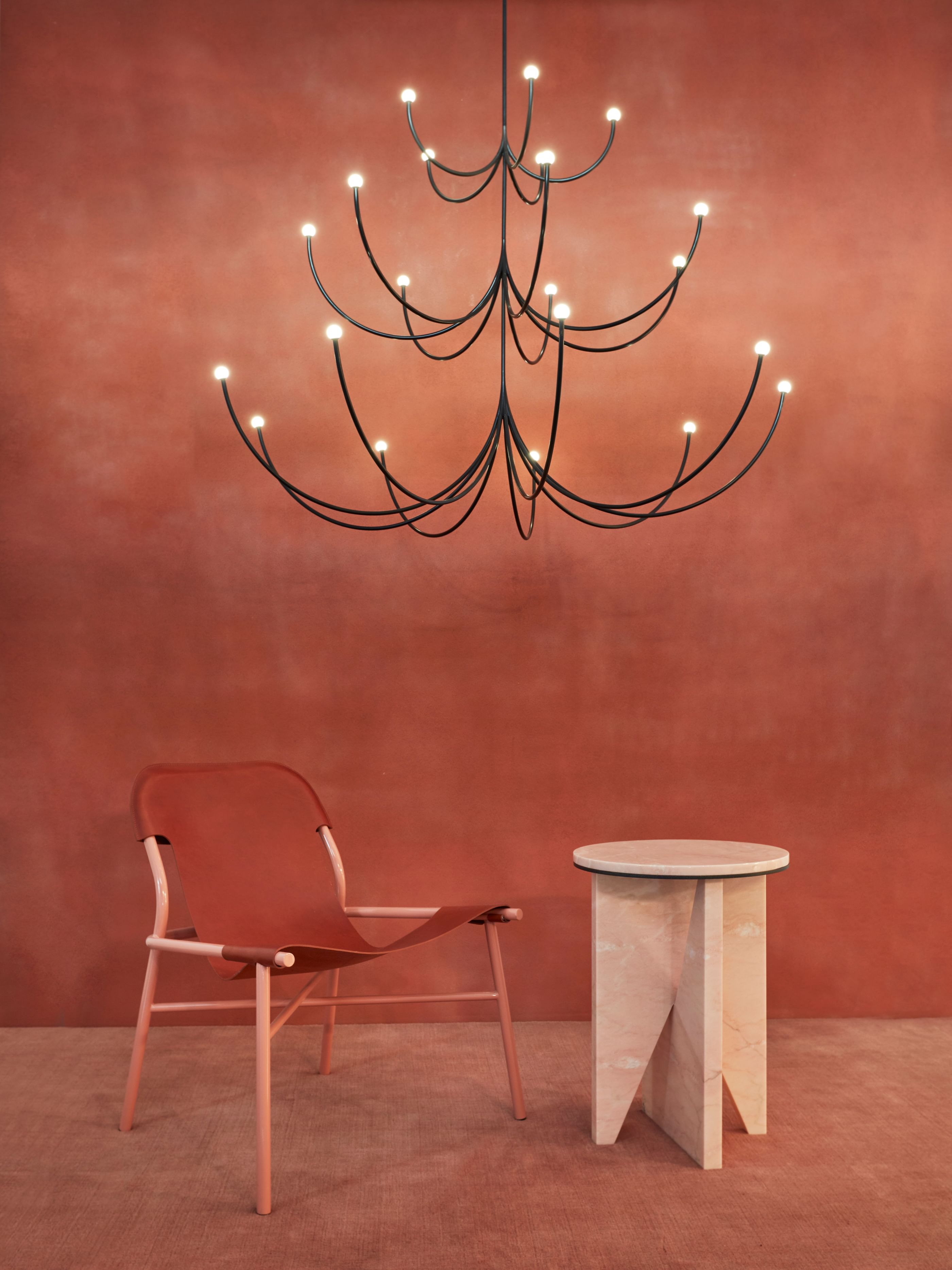 Matter Made Arca Chandelier Ohayo Lounge Affordances Table