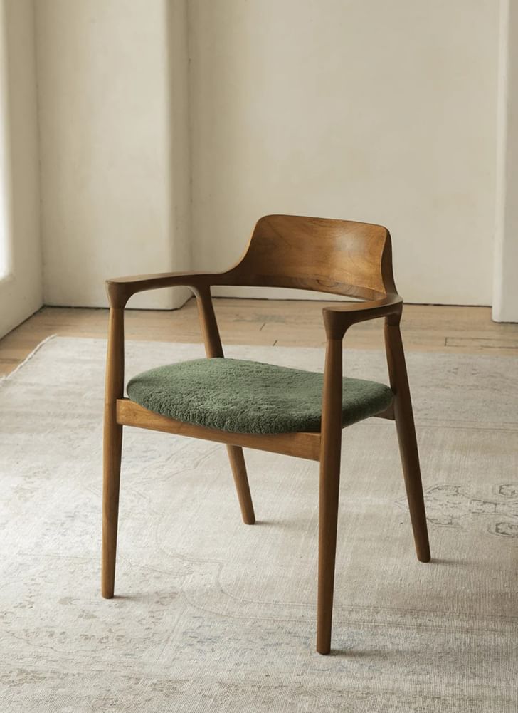 Maruni Hiroshima Armchair Upholstered