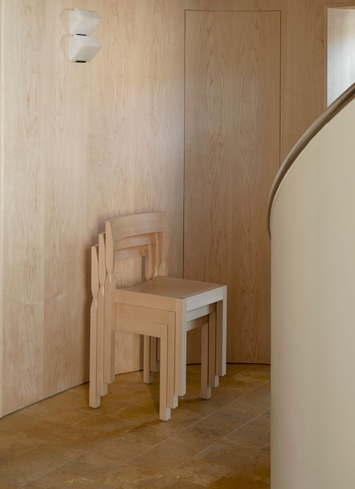 Massproductions Woodwerk Dining Chair In Situ