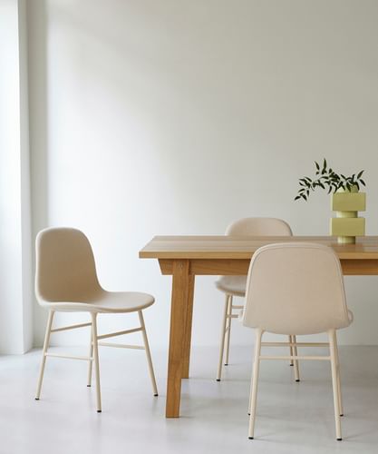 Normann Copenhagen Form Dining Chair Steel blog