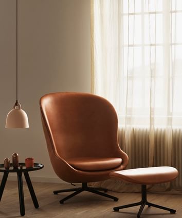 Normann Copenhagen Hyg Lounge Chair High Swivel blog