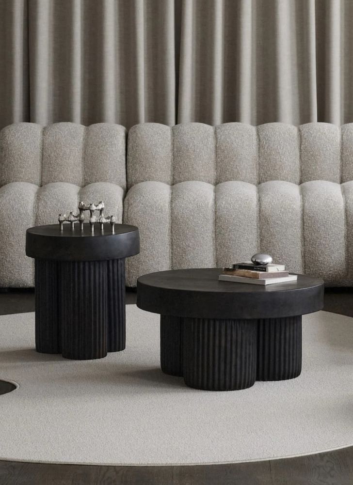 Norr11 Gear Coffee Table Black