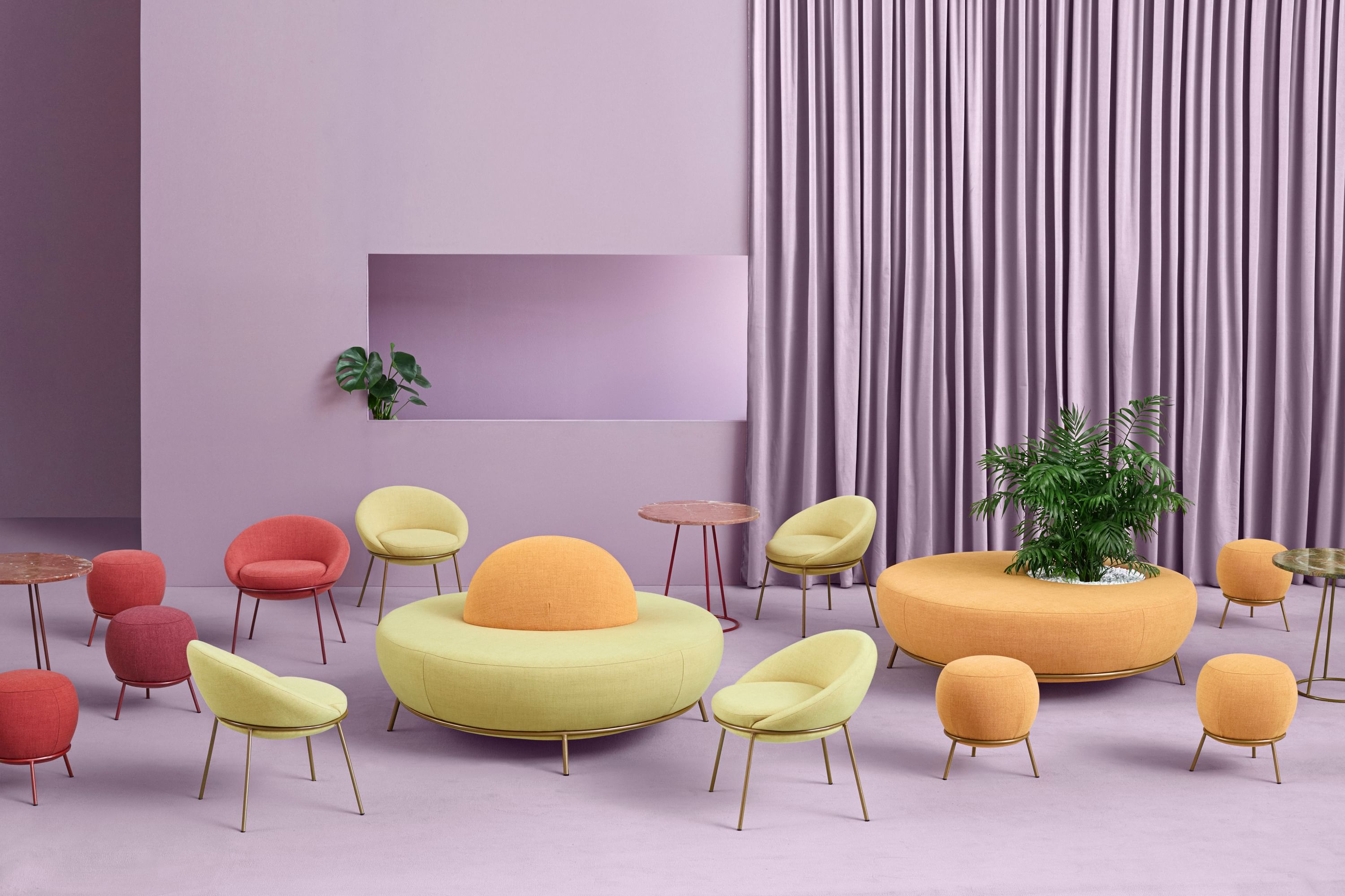 Nest Round Sofa by Missana | Haute Living