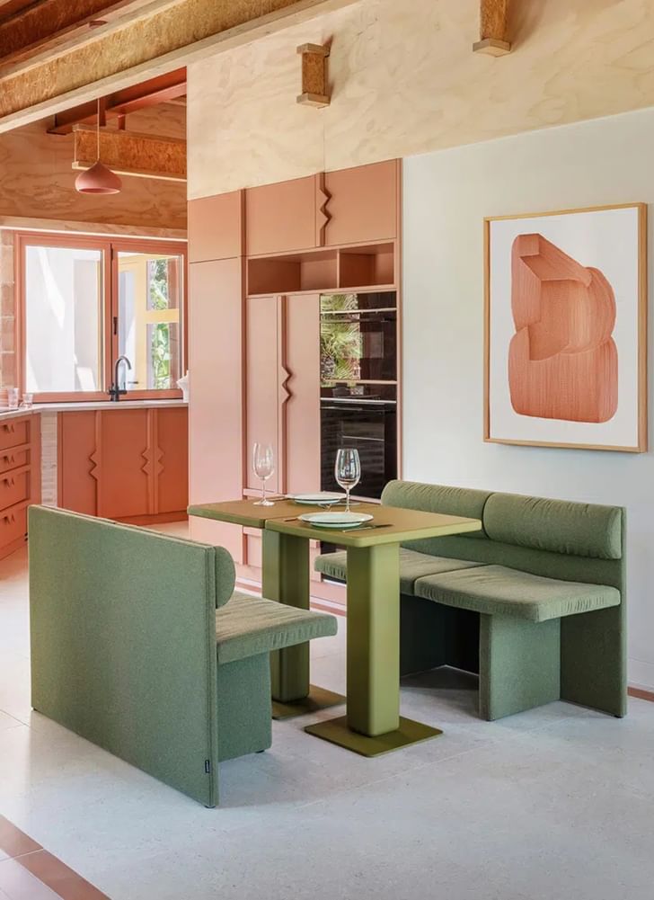 Sancal Cita Upholstered Bench