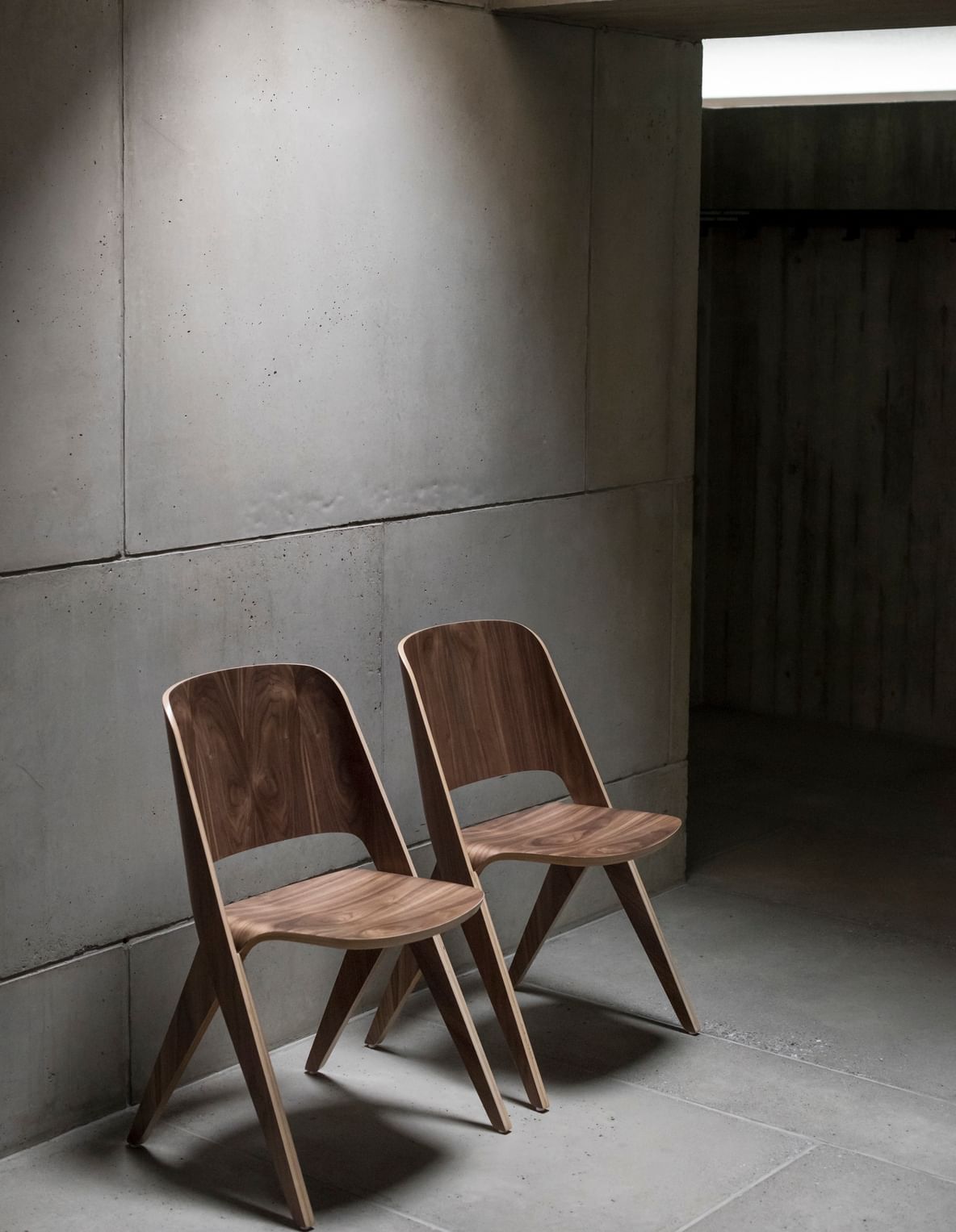 Poiat Lavitta Walnut Chairs