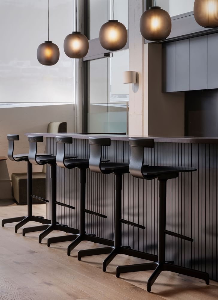 Resident Jiro Swivel Barstool