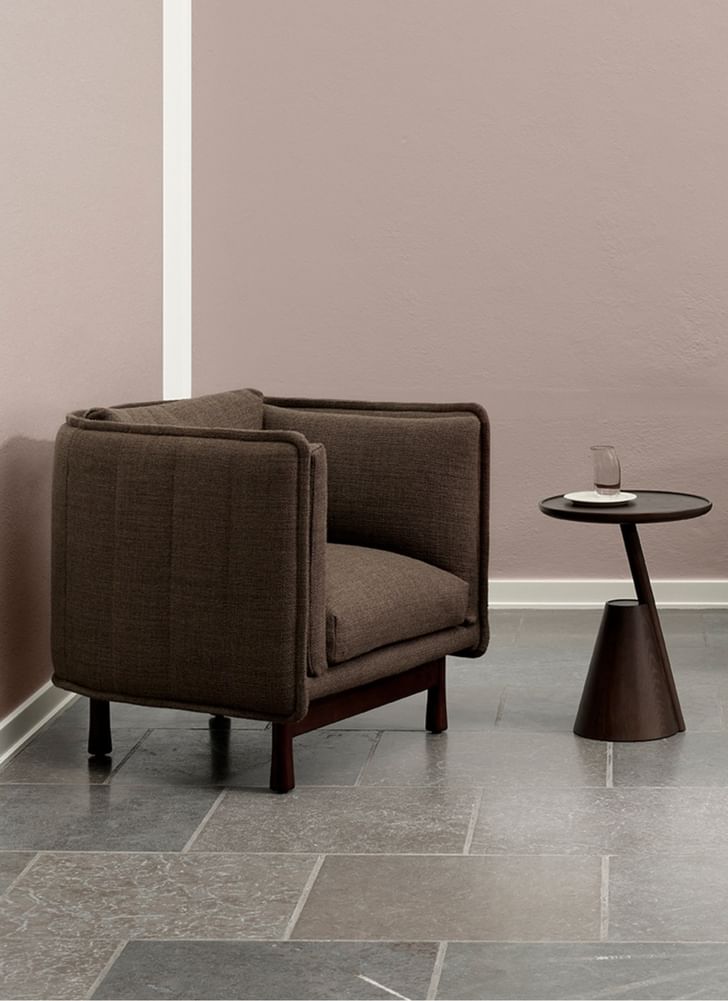 Wendelbo Mate Table Black Brown