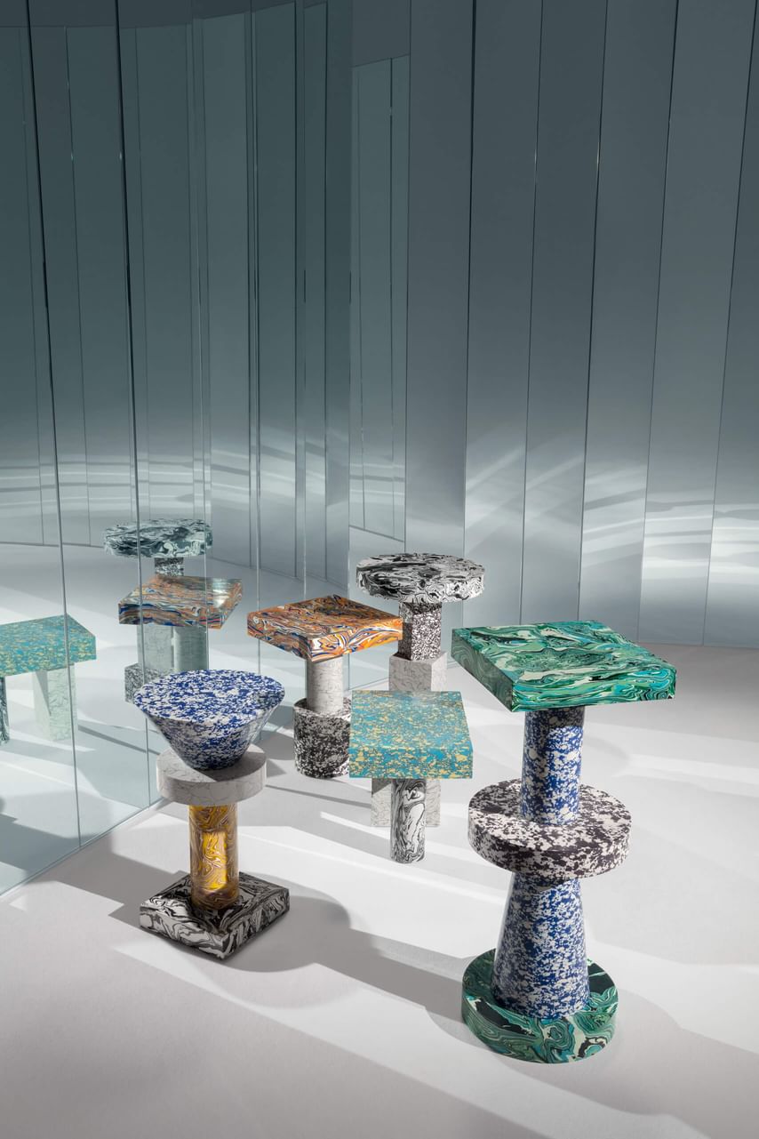 Tom Dixon Swirl Side Tables 7
