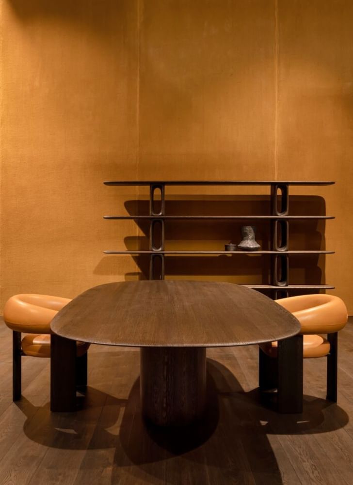 Van Rossum Anvil Dining Table Oval