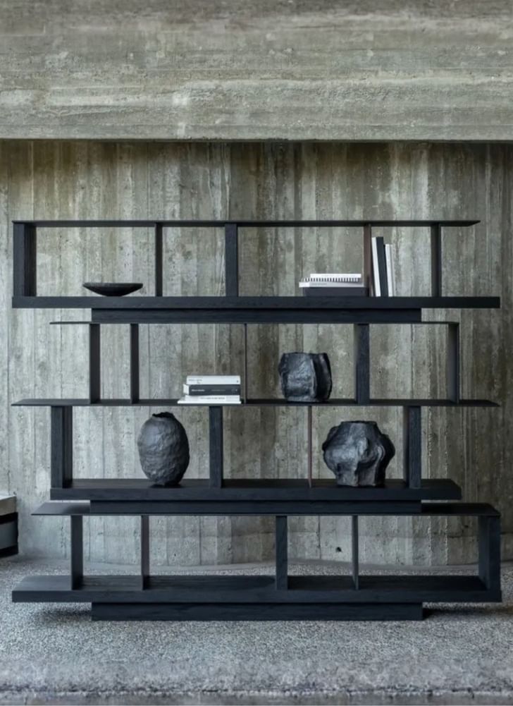 Van Rossum Kitale Bibliotheque Standing Shelf