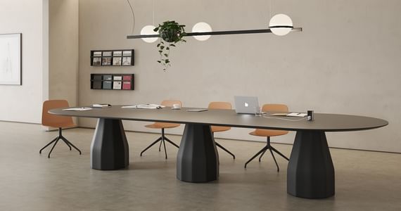 Viccarbe Burin Table by Patricia Urquiola 1 1