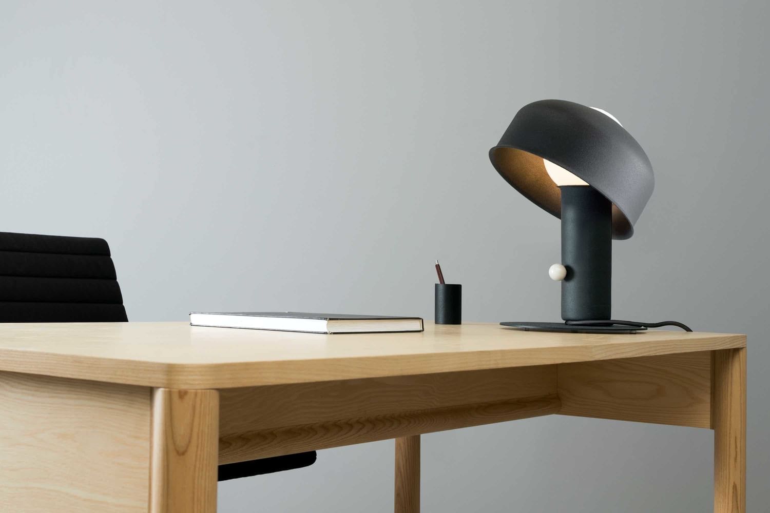 Andlight pivot table lamp insitu detail haute living