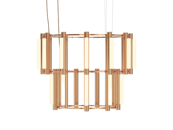 Andlight pipeline chandelier