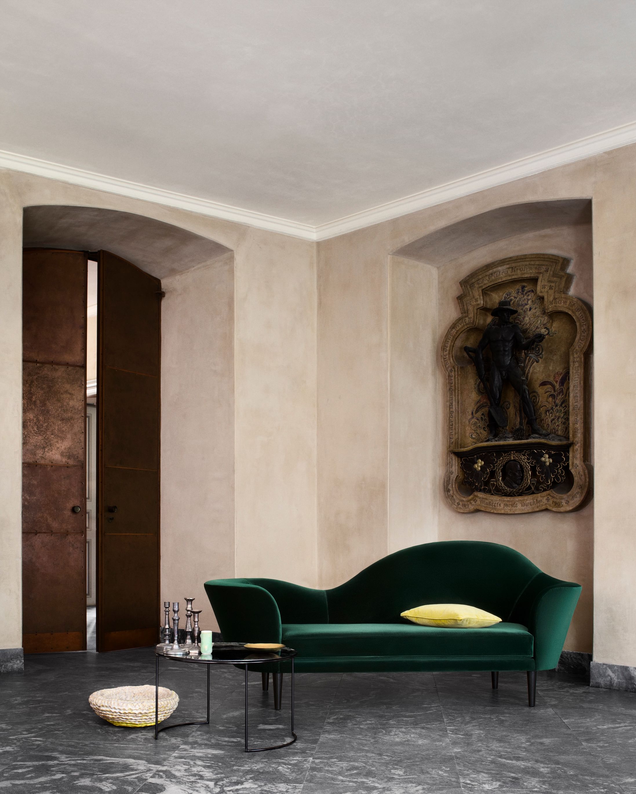 Grand piano sofa by gubi haute living