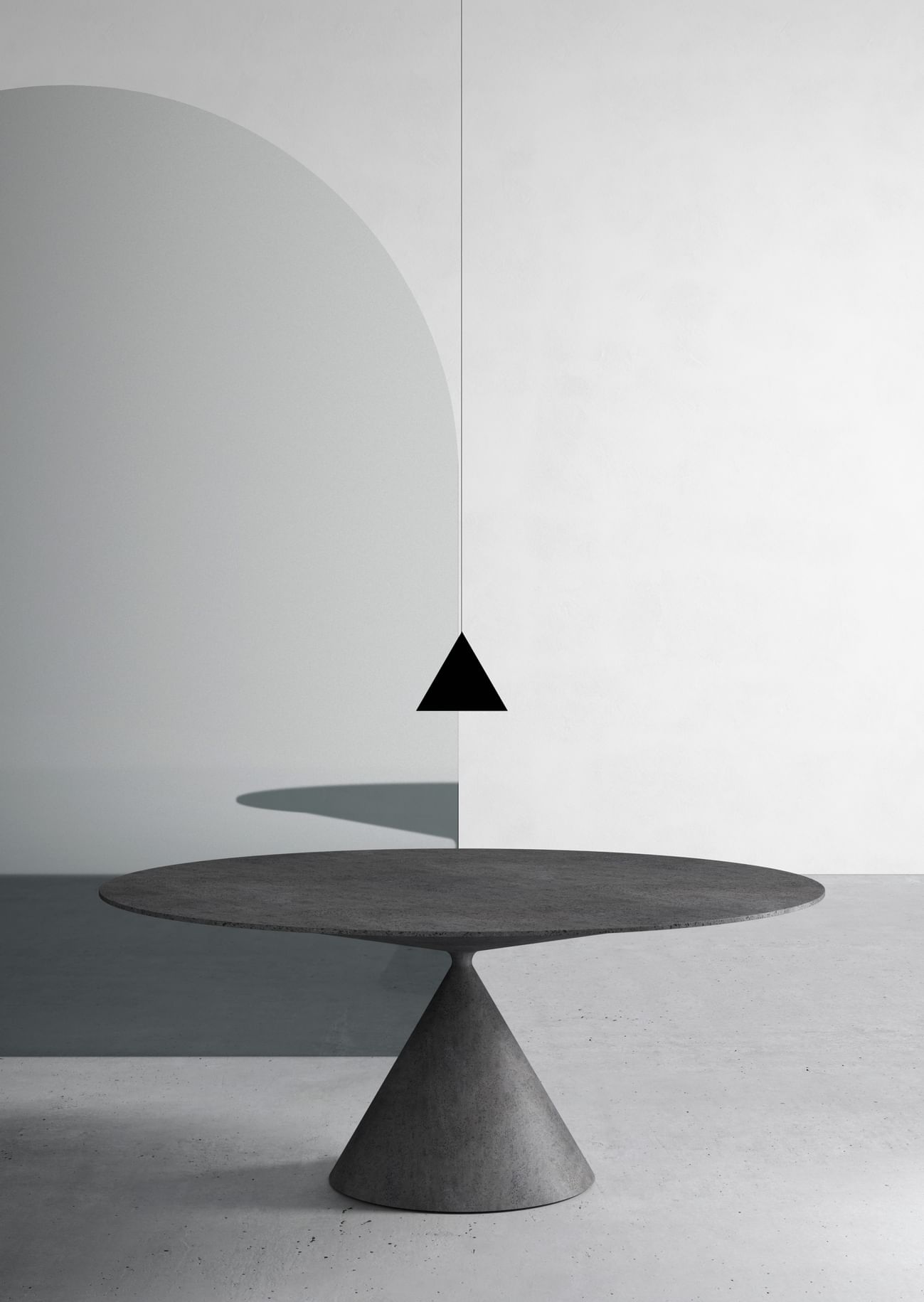 Desalto clay table dining 1