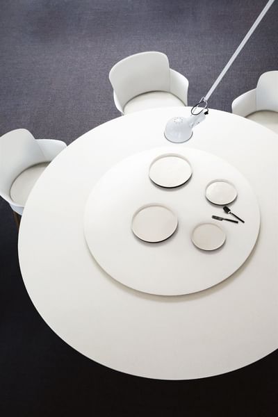 Desalto clay table white dining 1