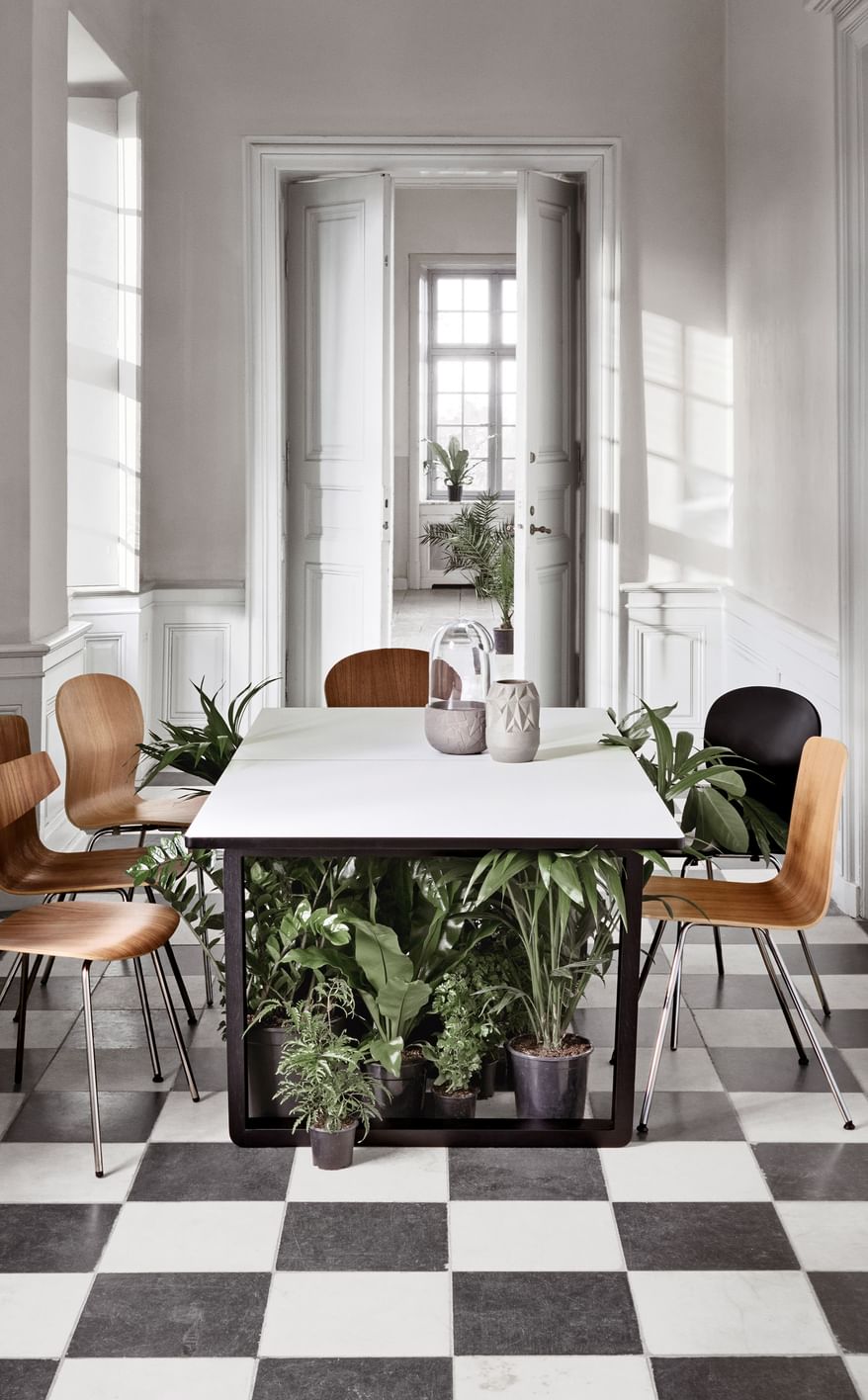 Dt18 Bird Palm Lingua Montra Linum Dining Copy