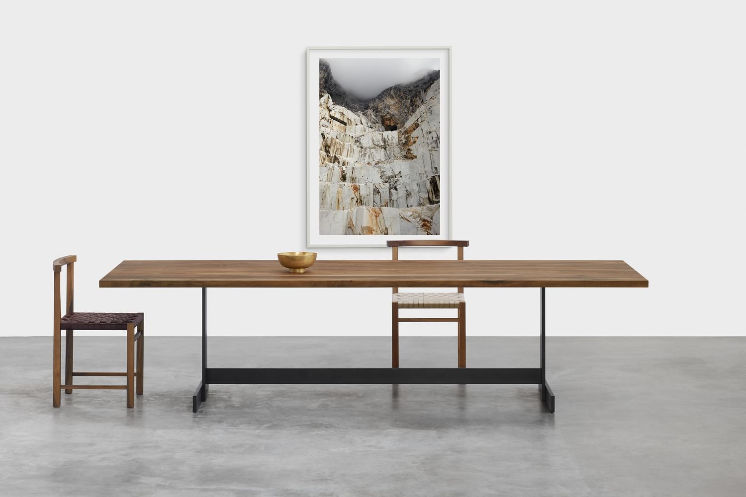 E15 furniture kazimir table with chair haute living