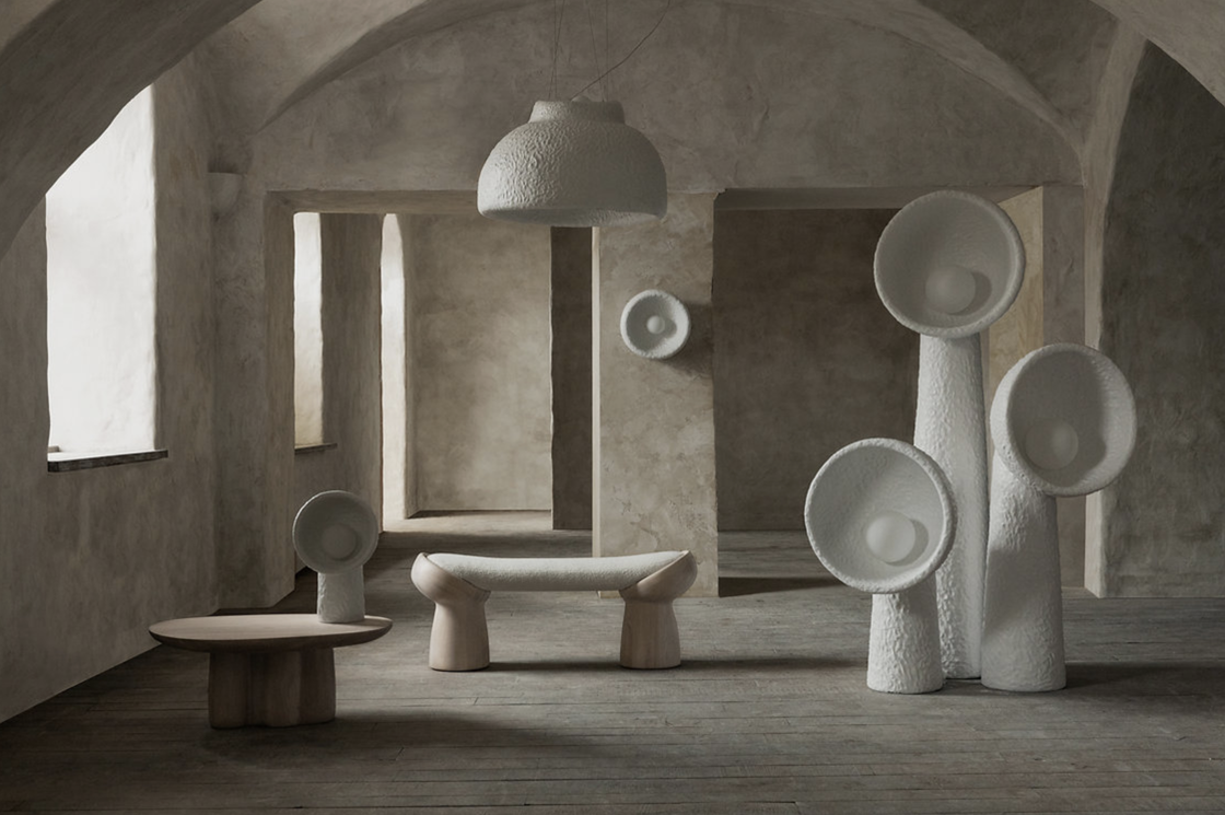 Faina design soniah small floor lamp insitu haute living