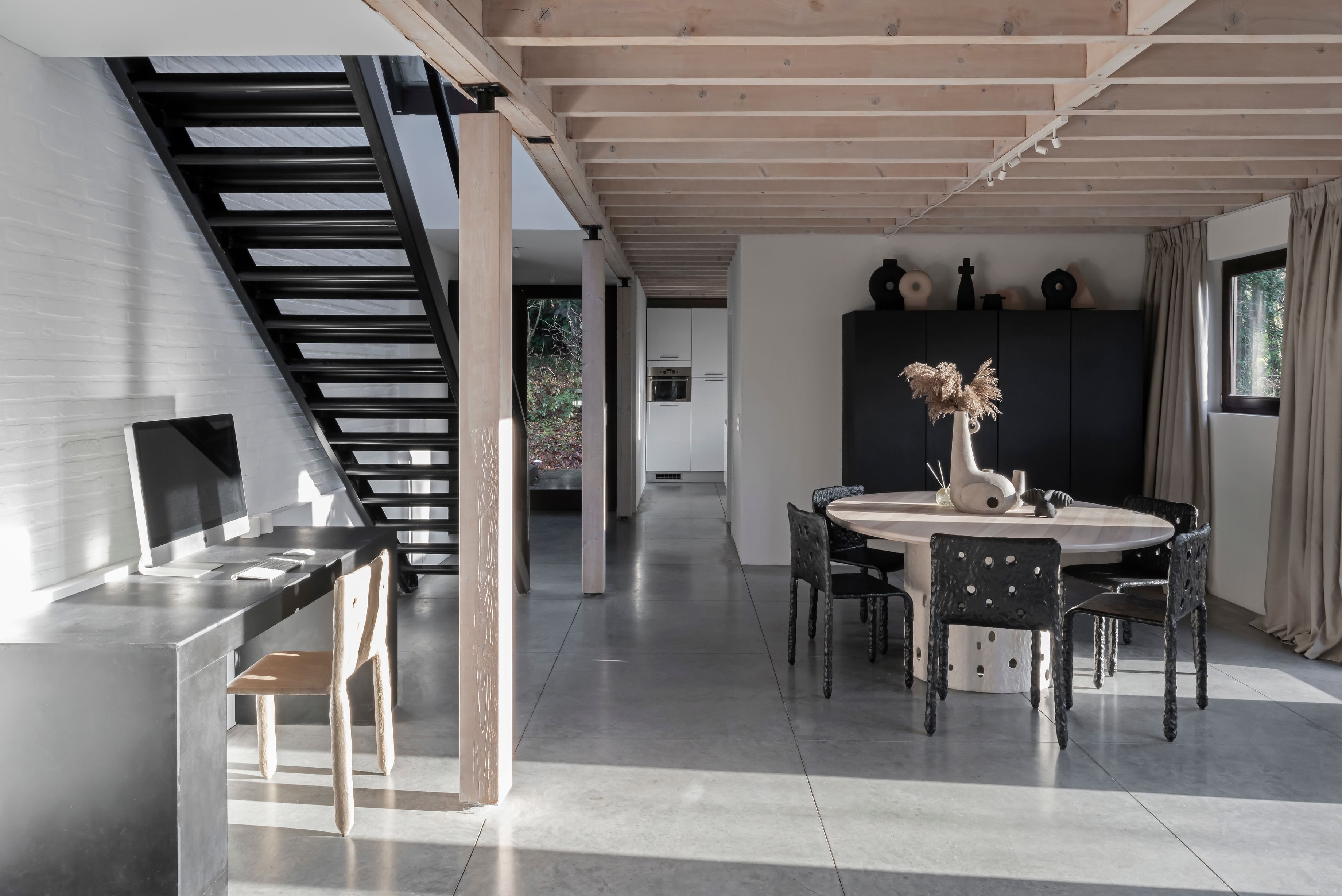 Faina design ztista chair insitu dining haute living