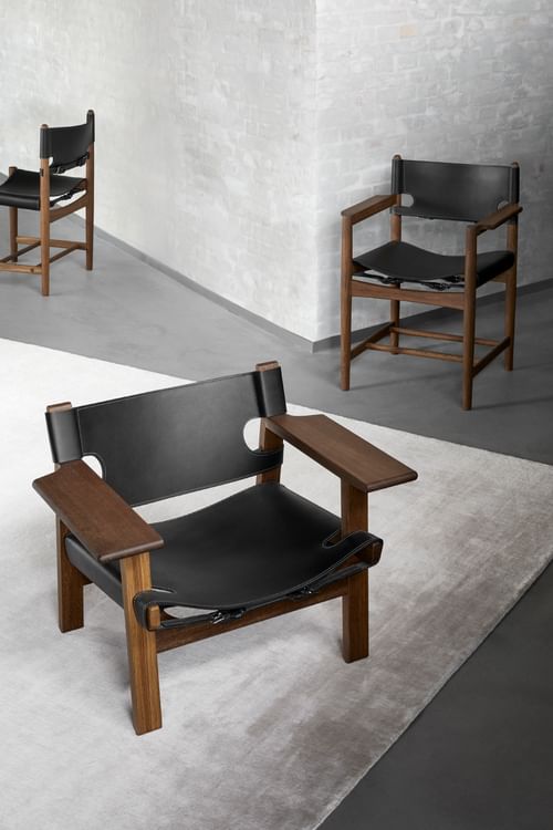 Fredericia furniture the spanish chair black insitu trio haute living