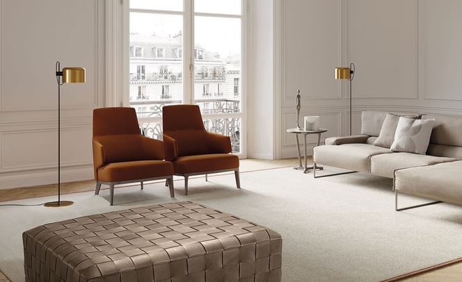Frigerio amanda armchair lounge begere 13