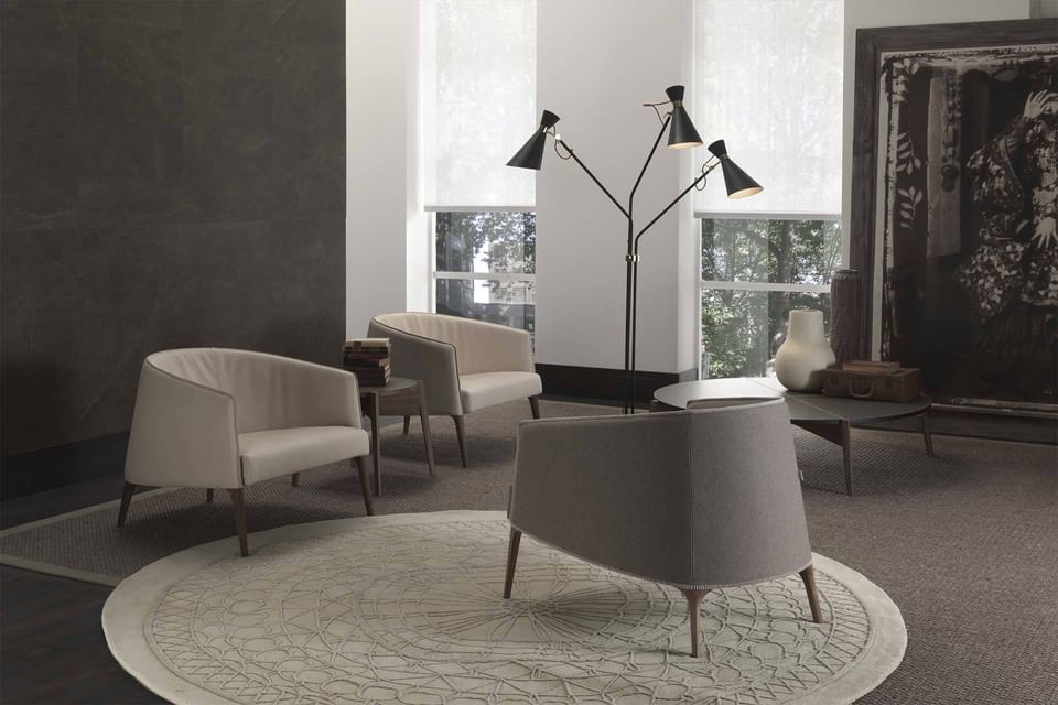 Frigerio jackie armchair insitu haute living