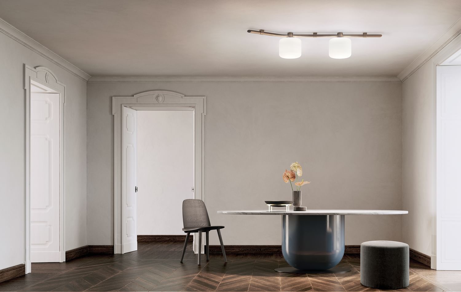 Kundalini lighting floed 2 insitu haute living