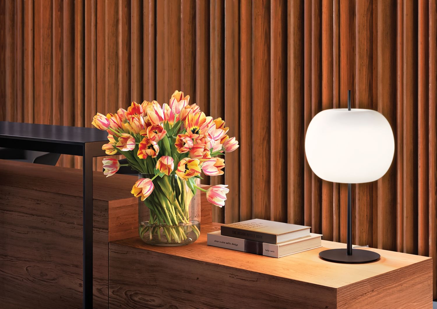 Kundalini lighting kushi xl table lamp insitu haute living