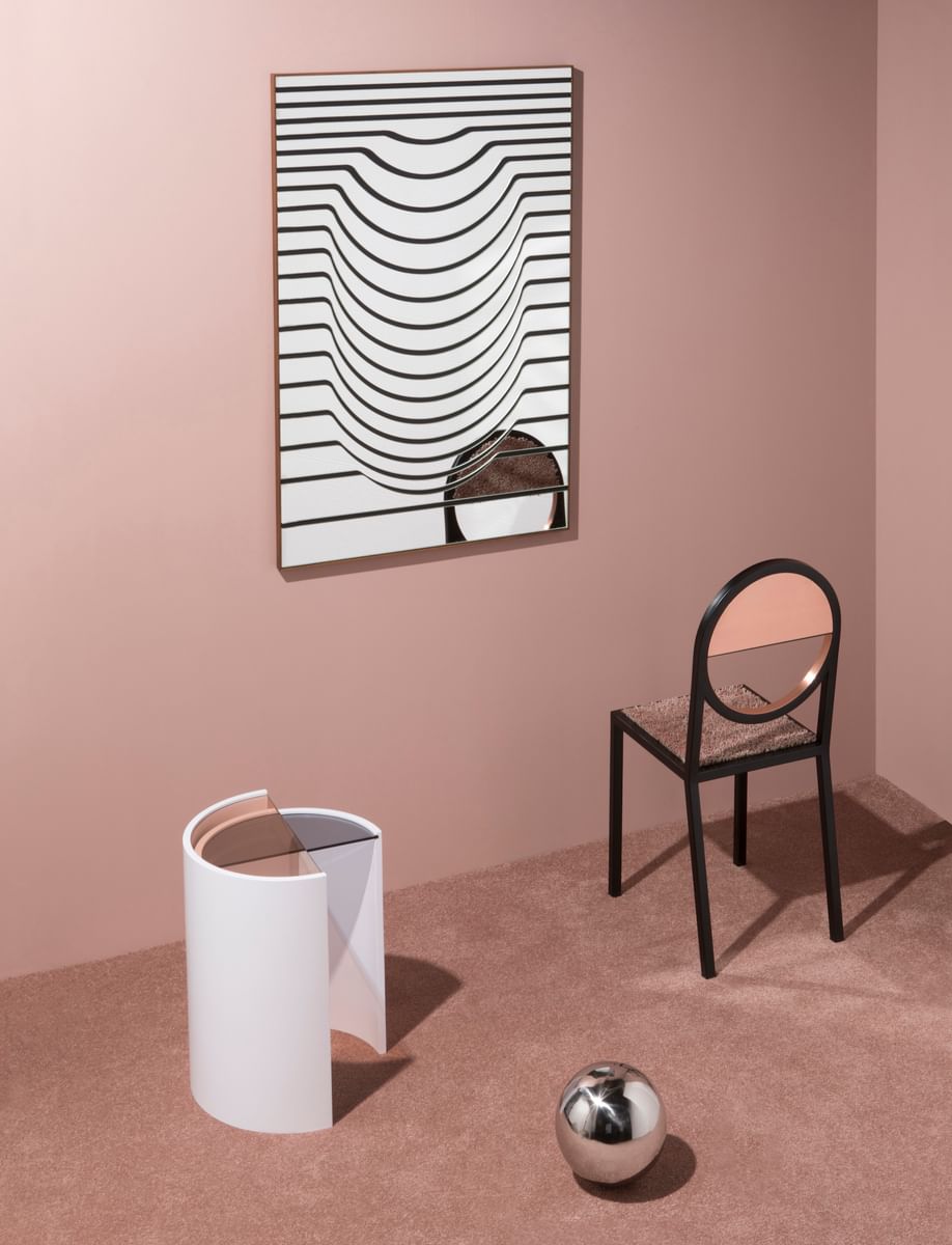 Line mirror by bower at haute living