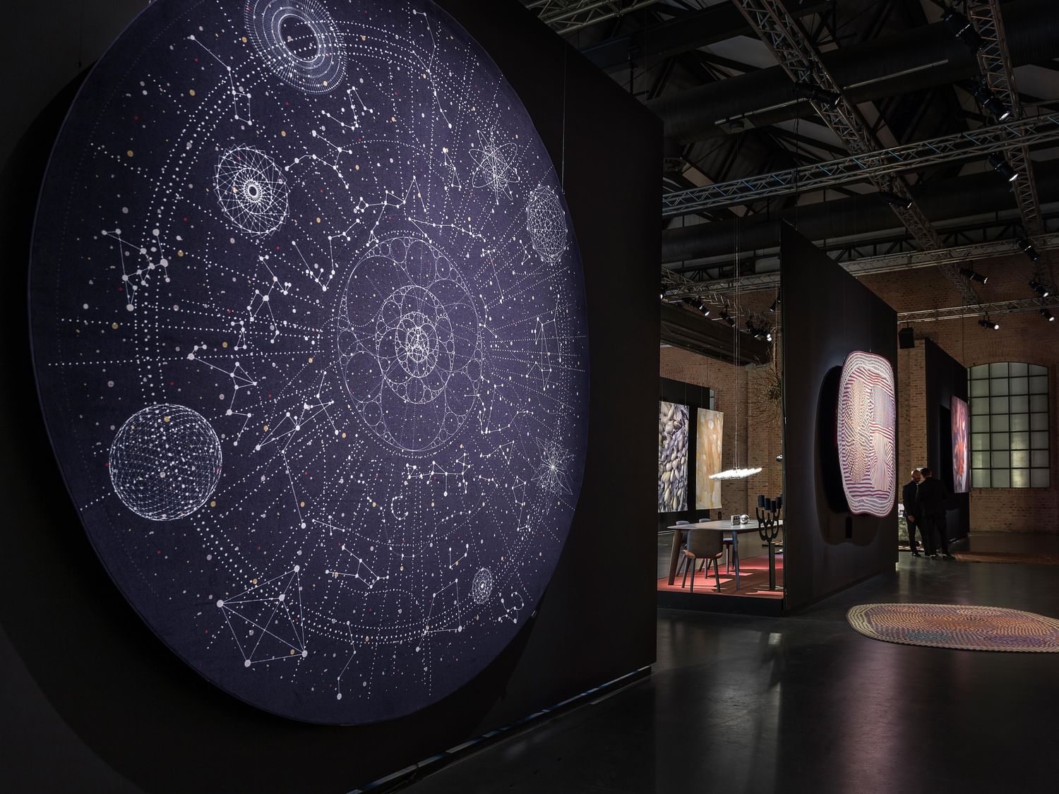 Moooi carpets celestial carpet insitu haute living