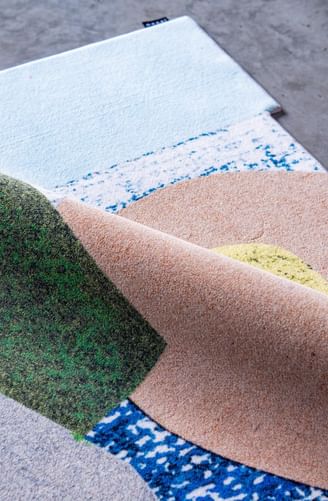 Moooi carpets handwriting fold haute living