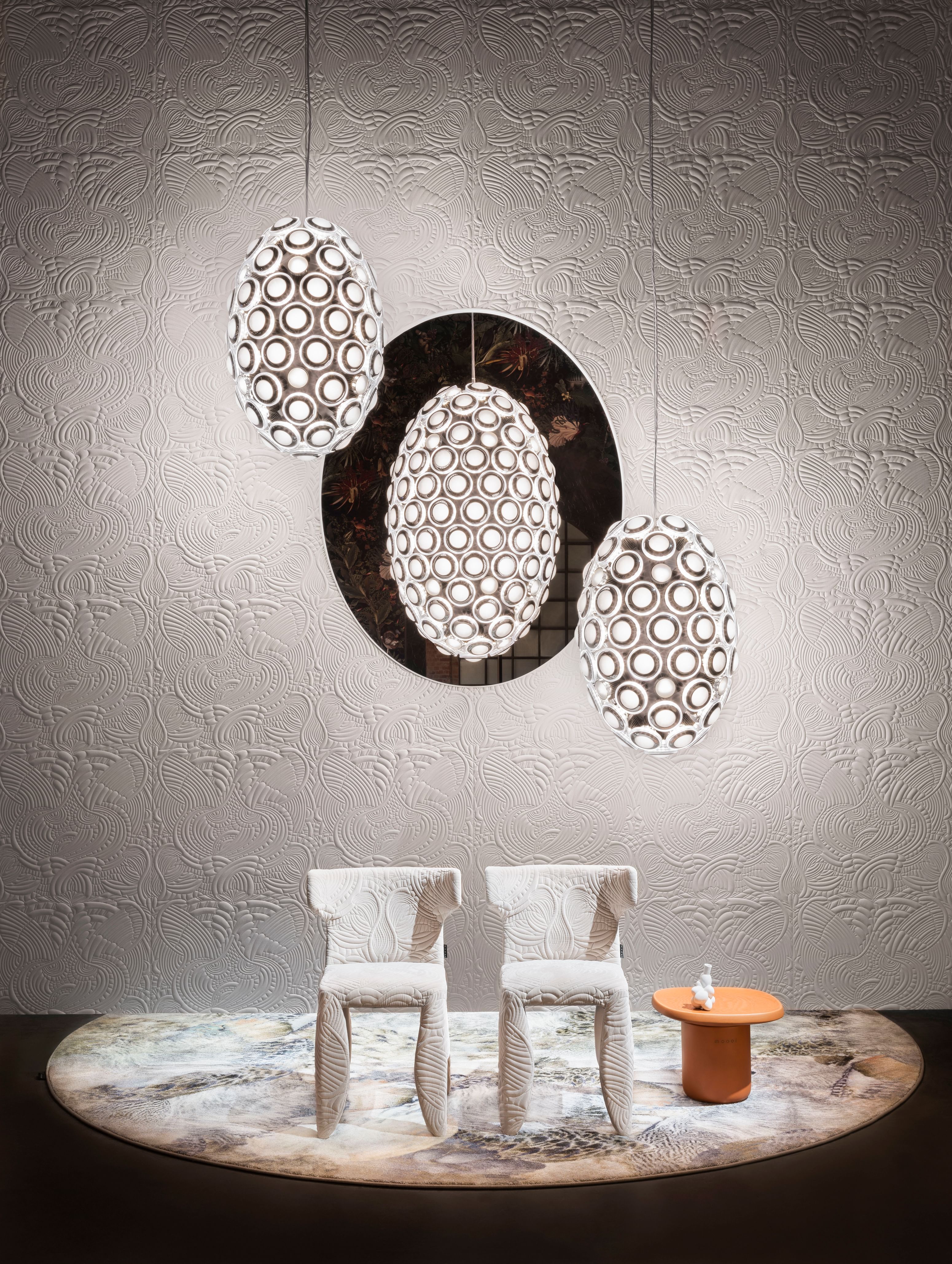 Moooi iconic eyes insitu trio haute living